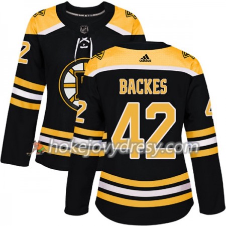 Dámské Hokejový Dres Boston Bruins David Backes 42 Adidas 2017-2018 Černá Authentic